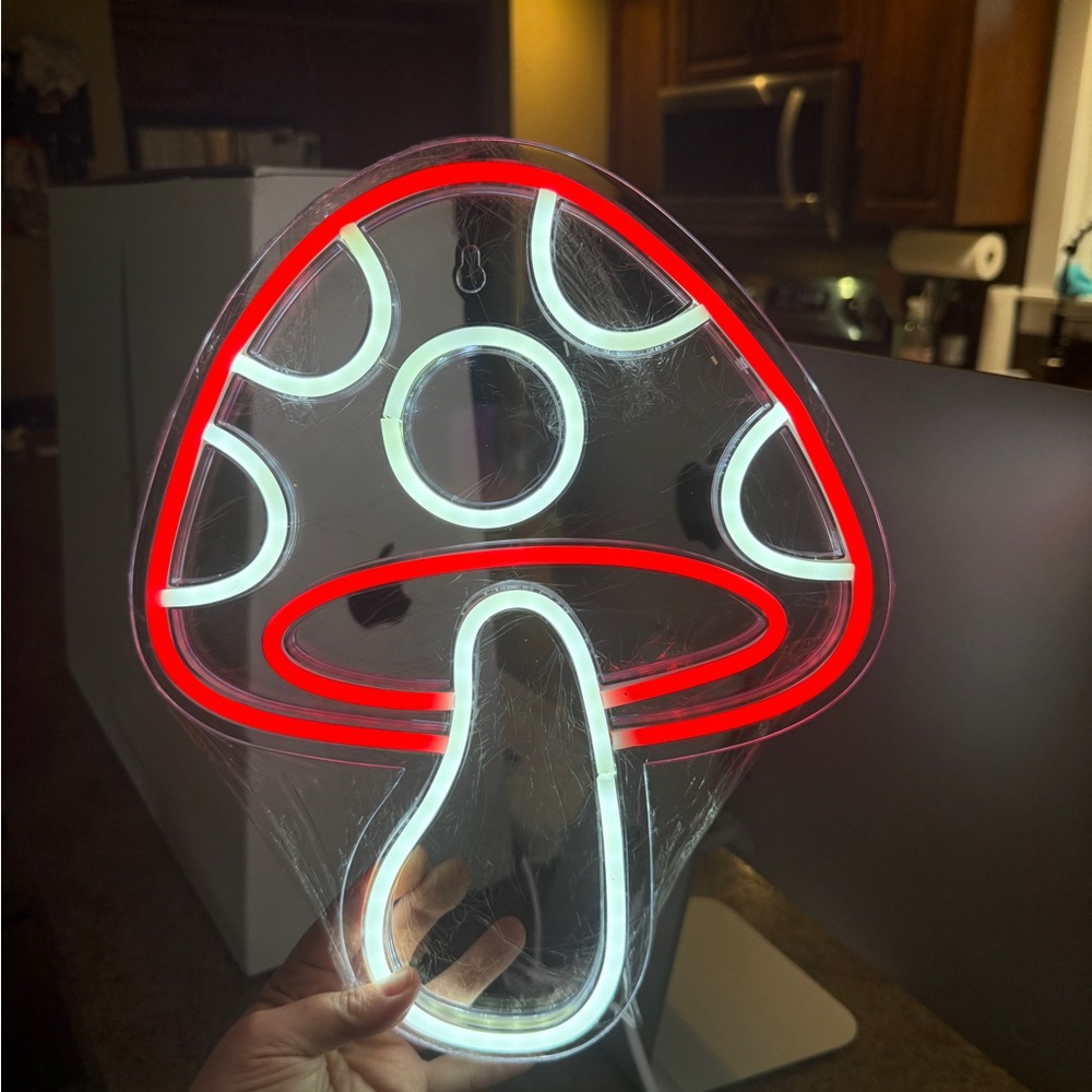 Mushroom Neon Light Sign